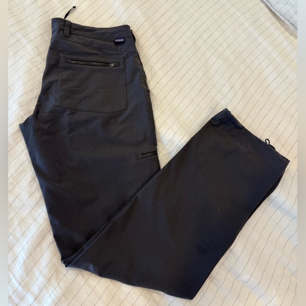 Patagonia Women's Dark Gray Pants - Size 4